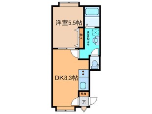 ｾﾘﾊﾞﾃｰﾙの物件間取画像